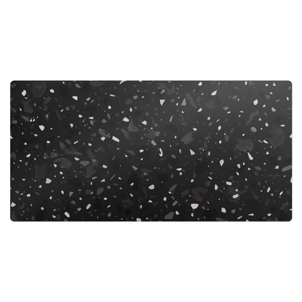 Pracovní podložka na stůl Tmavý vzor terrazza