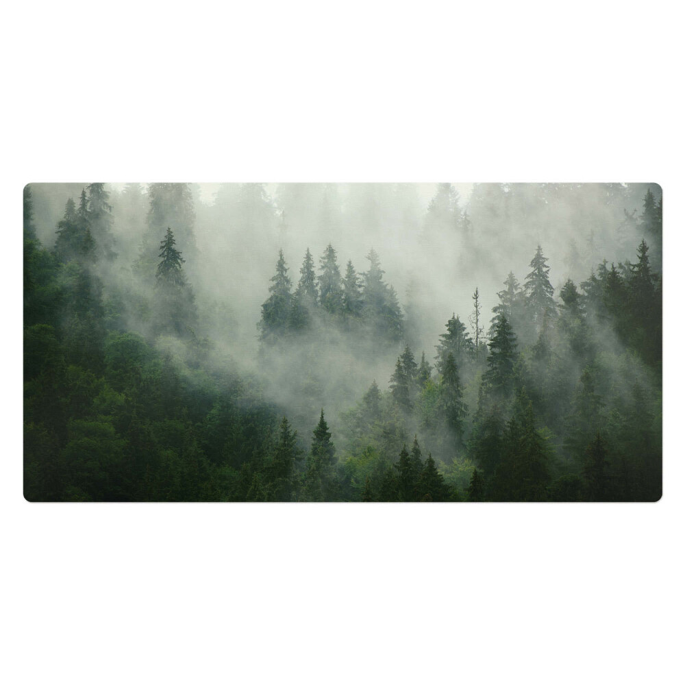 Podložka na stůl Mlžný jehličnatý les