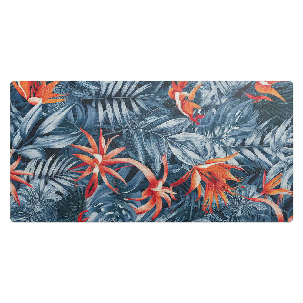 Pracovní podložka na stůl Exotické listy a květy