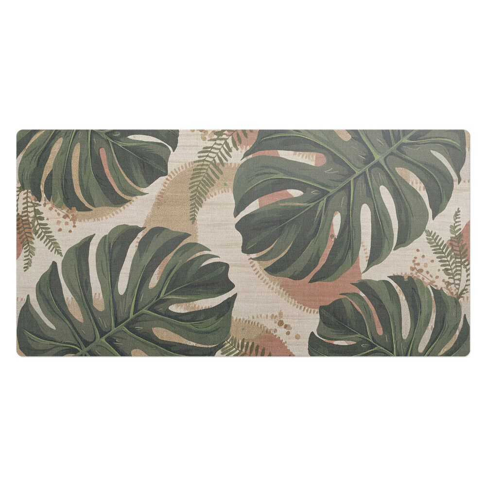 Podložka na stůl Listy monstery retro