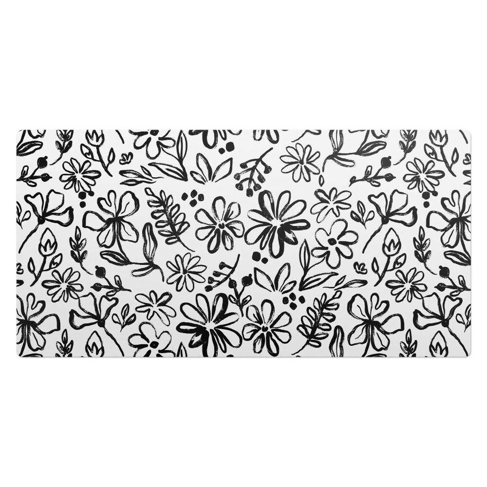 Podložka na stůl dětská Květinová skica