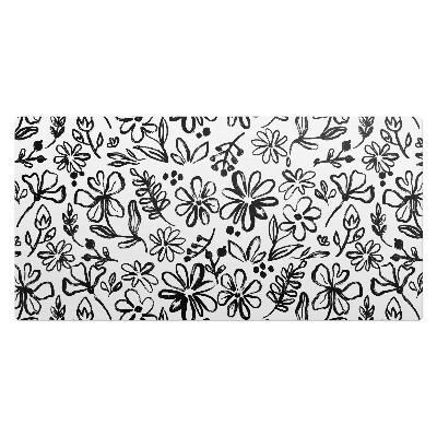 Podložka na stůl dětská Květinová skica