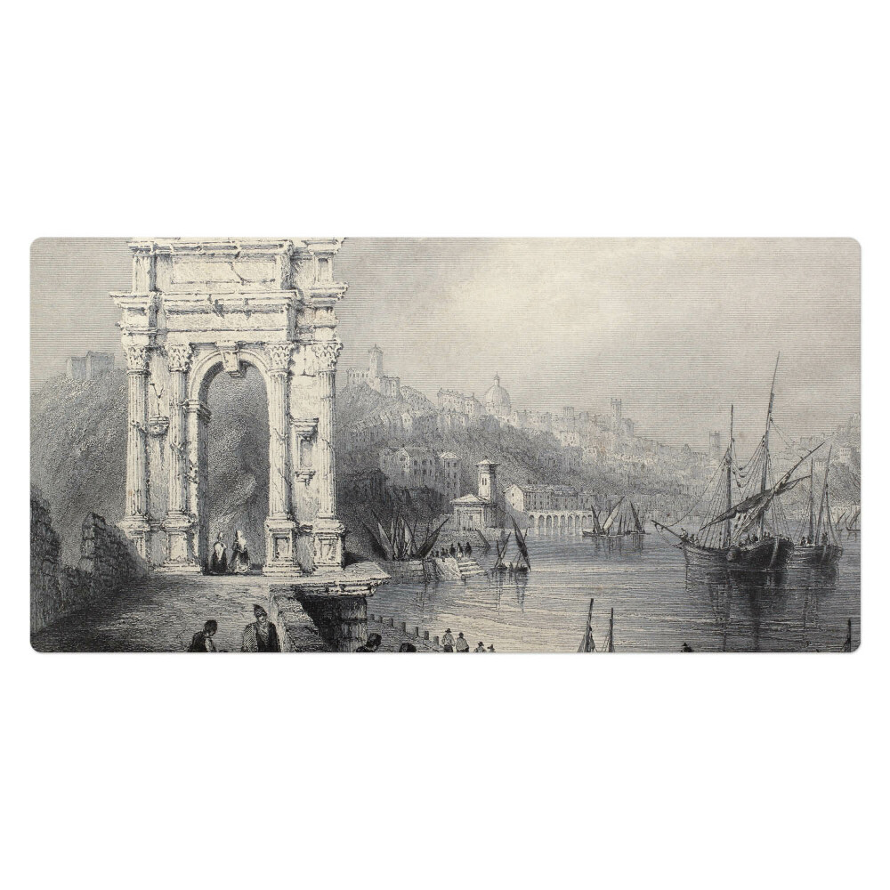 Podložka na stůl Starověká brána a přístav