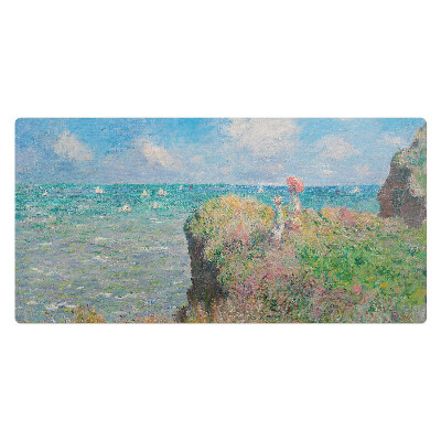 Pracovní podložka na stůl Mořská krajina s útesem