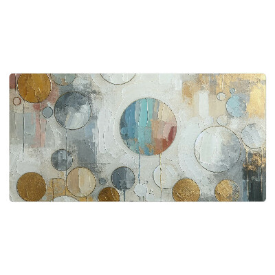 Podložka na stůl dětská Abstraktní kruhy