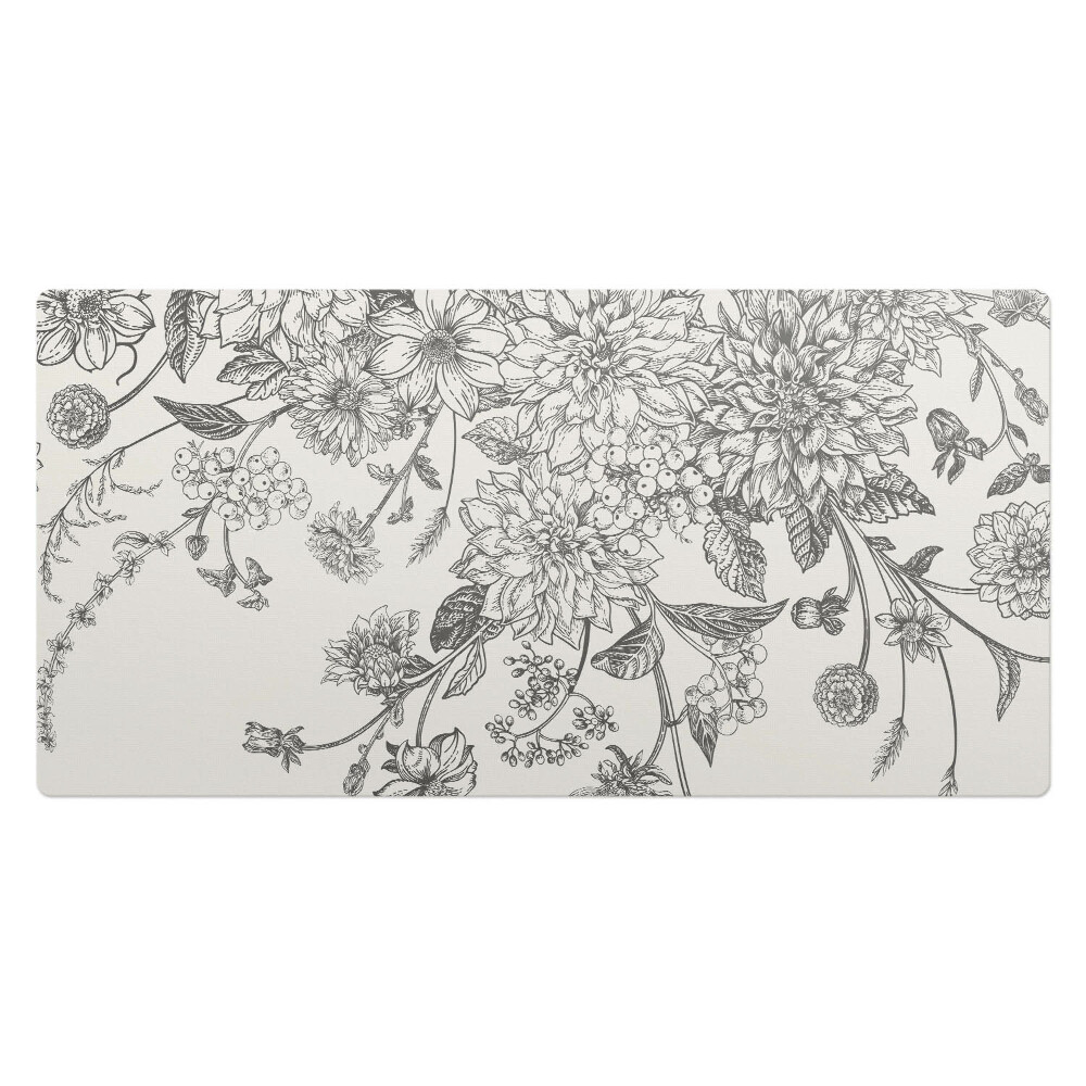 Pracovní podložka na stůl Vintage květinový vzor