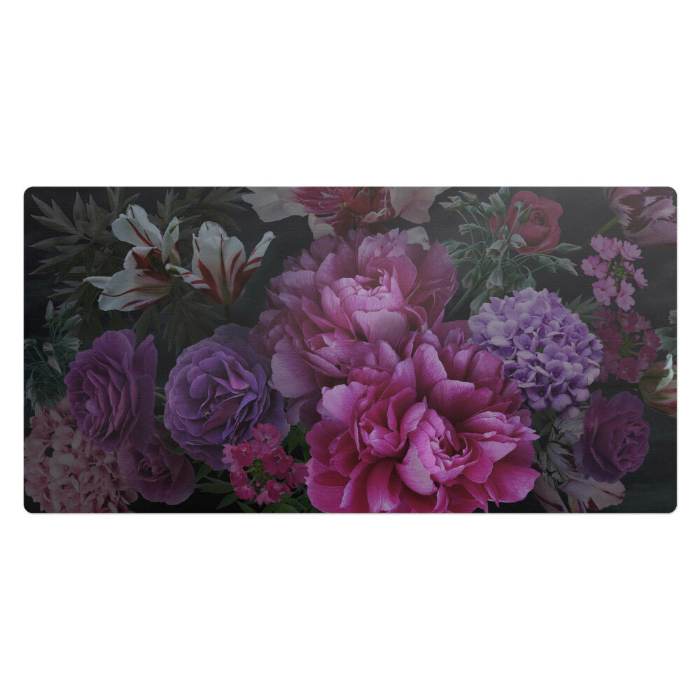 Pracovní podložka na stůl Květiny ve tmě