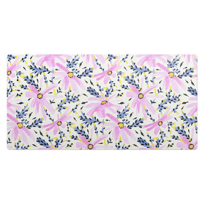 Pracovní podložka na stůl Květinový pastelový vzor