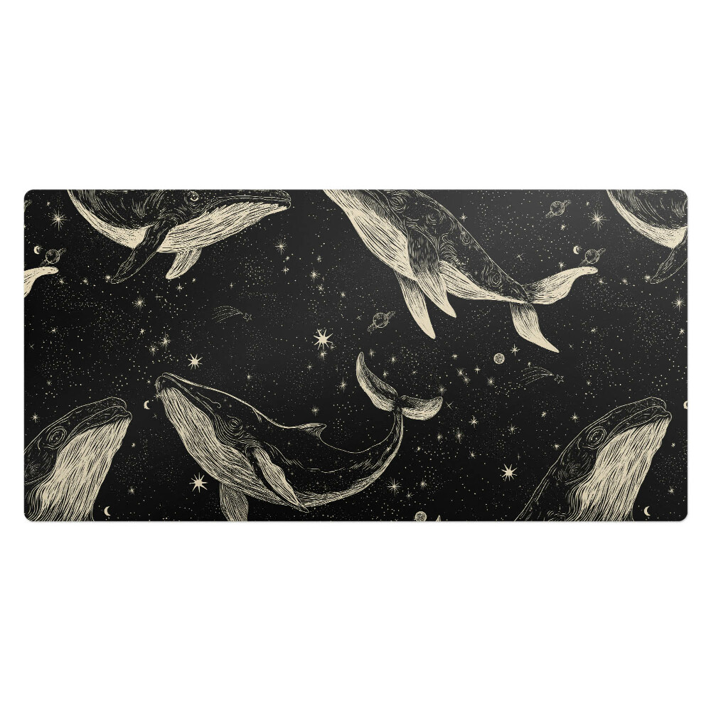 Podložka na stůl dětská Velryby ve vesmíru