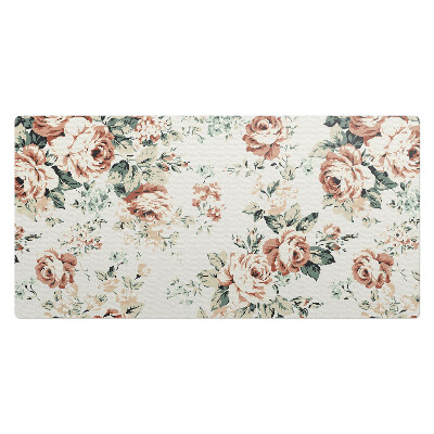 Pracovní podložka na stůl Retro květinový vzor