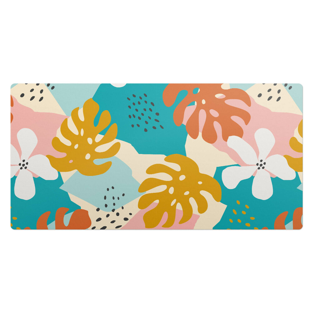 Pracovní podložka na stůl Retro květinová koláž