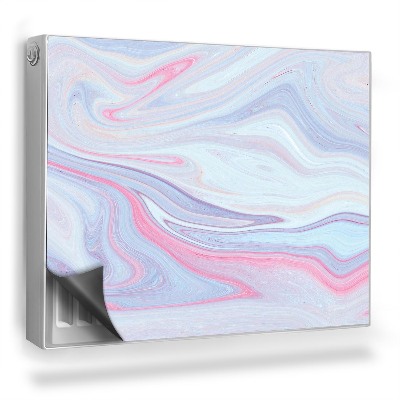 Dekorativní magnet na radiátor Smíšené pastelové barvy, malování