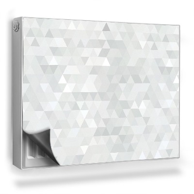Dekorativní magnet na radiátor Abstraktní geometrie kompozice trojúhelníky