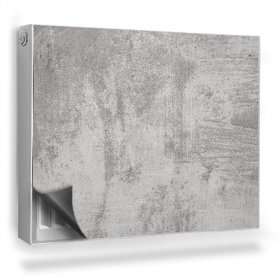 Magnetický kryt na radiátor Betonová textura v industriálním stylu