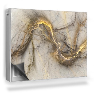 Magnet na radiátor Zdobená mramorová kamenná deska textura