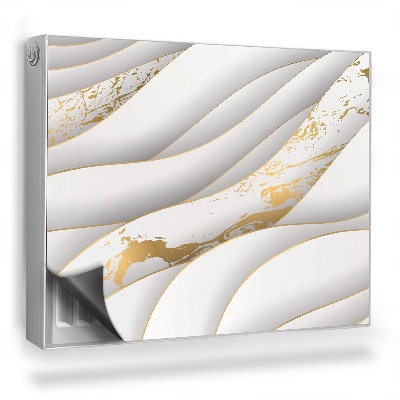 Magnet na radiátor Jasné abstraktní kompozice ploché vlny