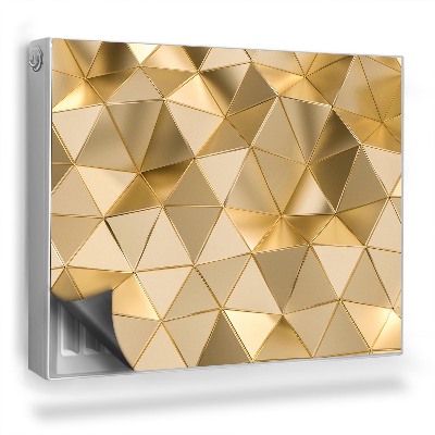 Dekorativní magnet na radiátor Geometrické prostorové struktury