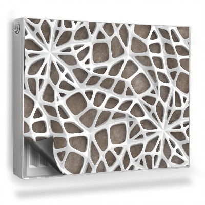 Magnet na radiátor Prolamovaný vzor s pavučinovým výřezem