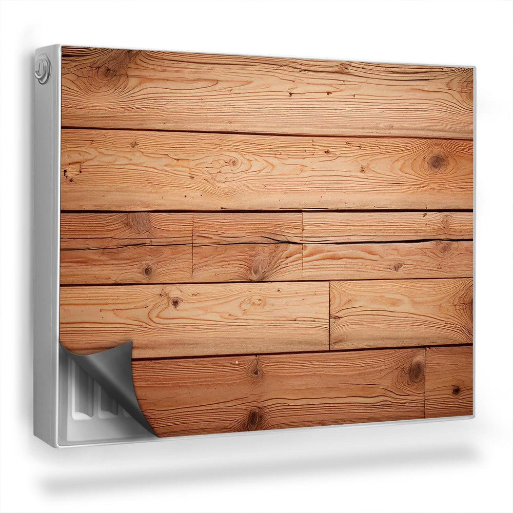 Magnet na radiátor Dřevěné desky, horizontální, přírodní