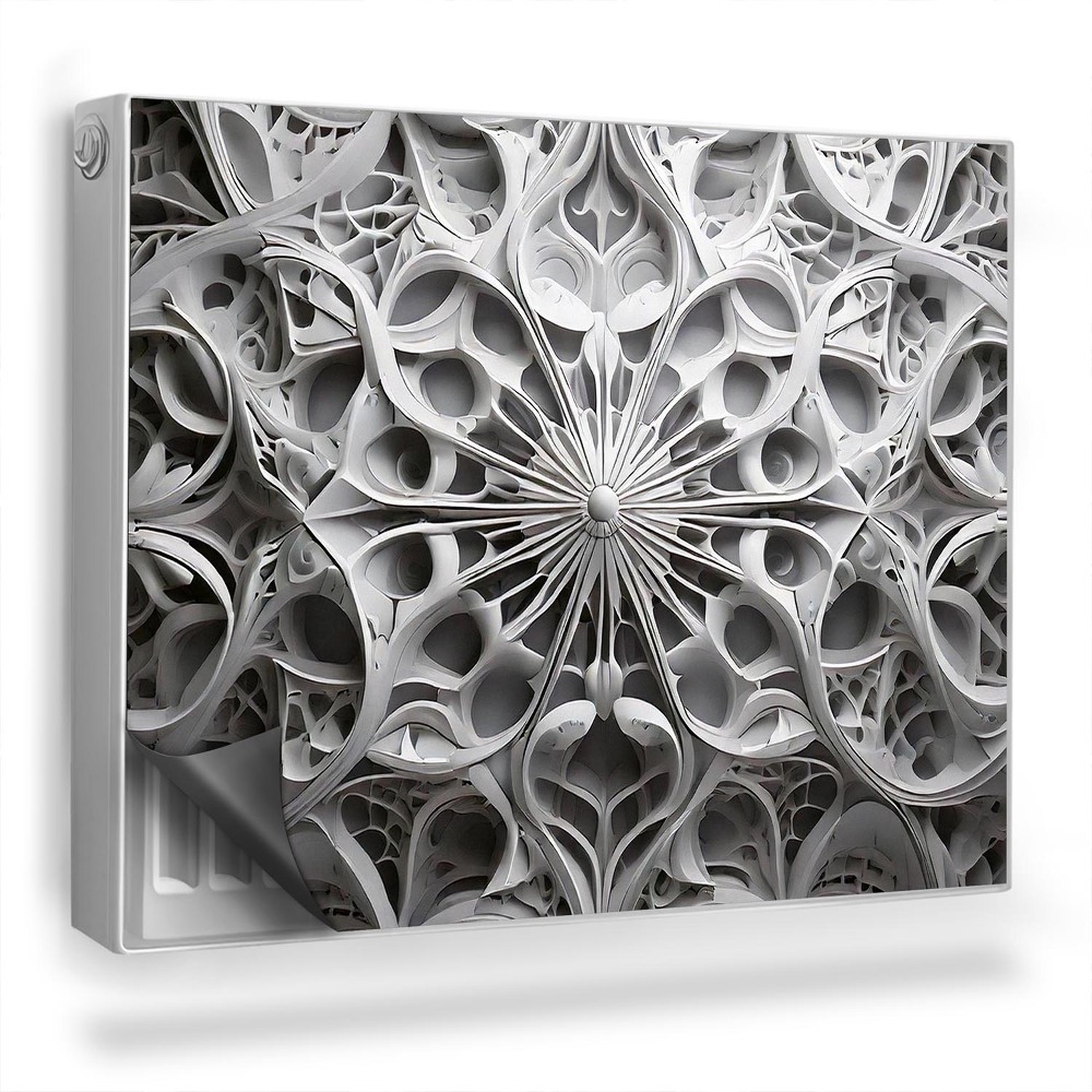 Magnet na radiátor Abstraktní kompozice sochařské struktury