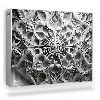 Magnet na radiátor Abstraktní kompozice sochařské struktury