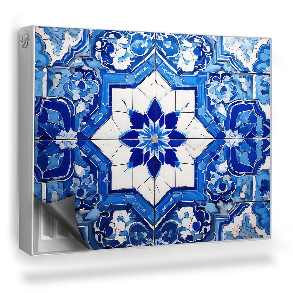 Dekorativní magnet na radiátor Přibližte si marocké vzorované dlaždice