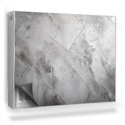 Dekorativní magnet na radiátor Řezaný beton textury průmyslový vzor