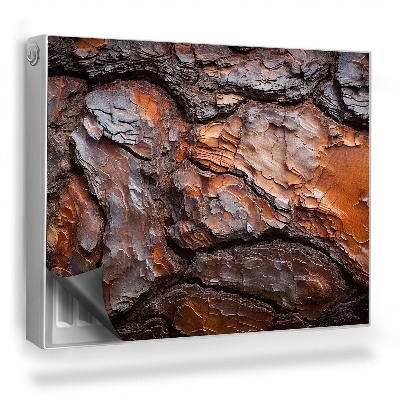Magnet na radiátor Přírodní popraskaná textura kůry stromu