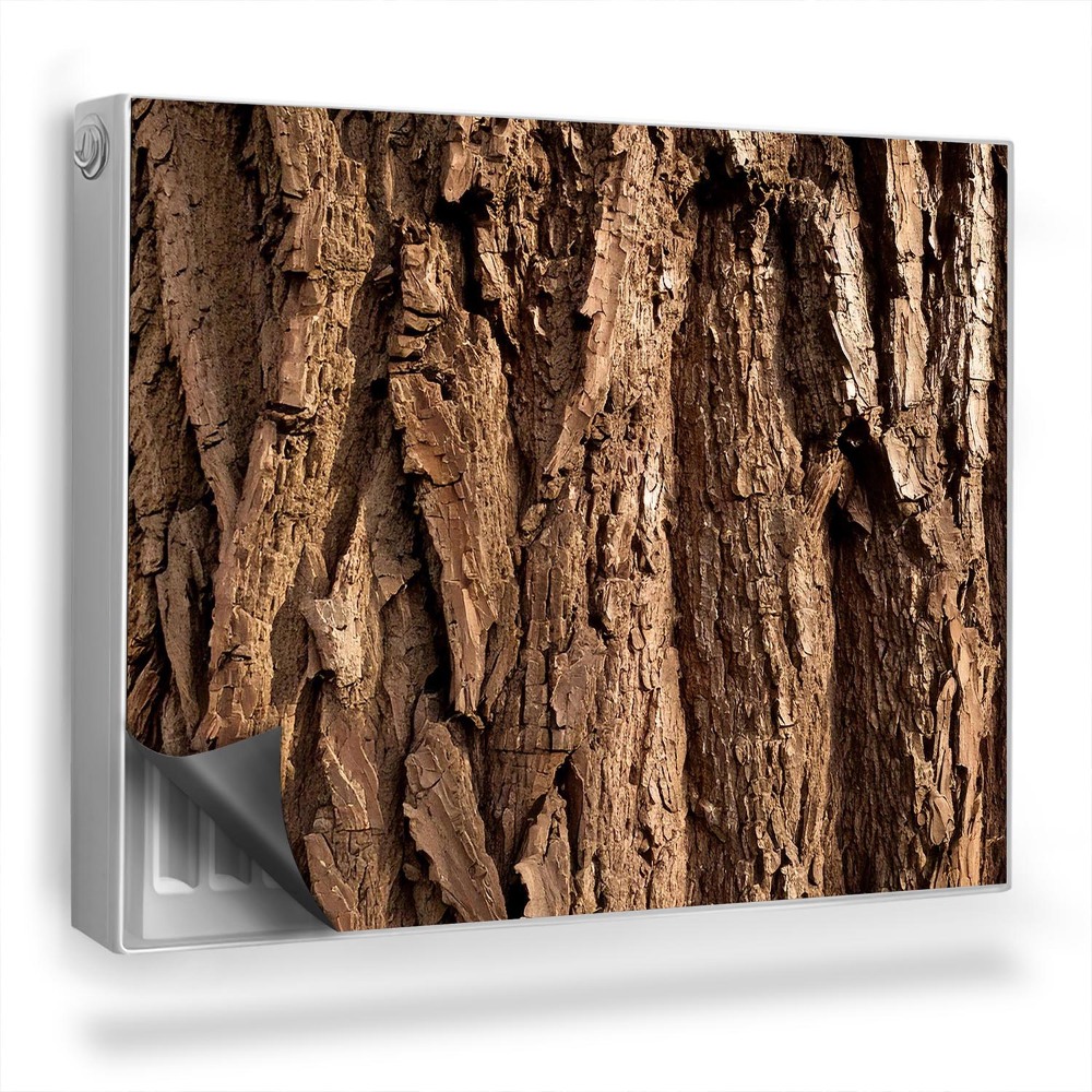 Magnetický kryt na radiátor Textura kůry kmene stromu staré dřevo