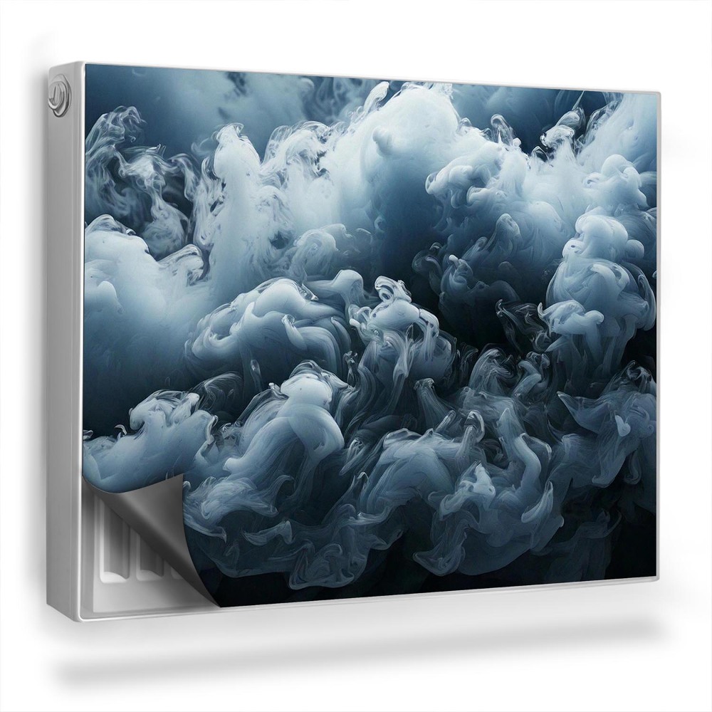 Magnet na radiátor Oblaka hustého, těžkého šedého kouře