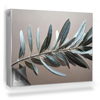 Magnet na radiátor Tlumené barvy olivové větve