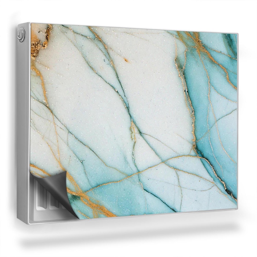 Magnetický kryt na radiátor Elegantní jemná mramorová textura