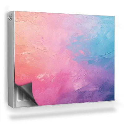 Dekorativní magnet na radiátor Malířská struktura, tónový přechod