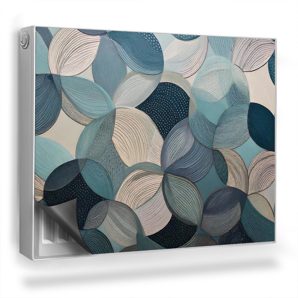 Magnet na radiátor Více překrývajících se kruhů