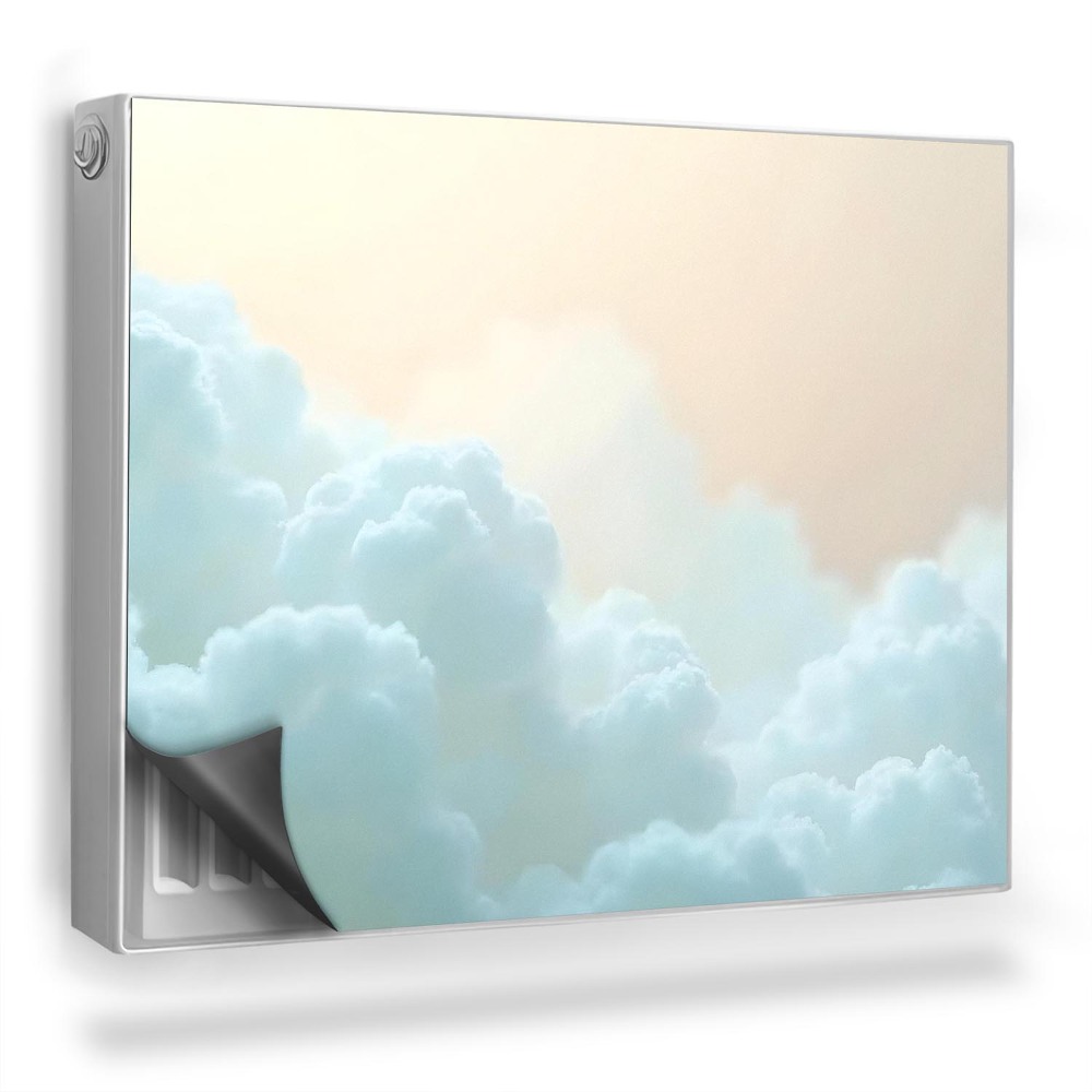 Magnetický kryt na radiátor Lehké mraky pastelové mraky na obloze