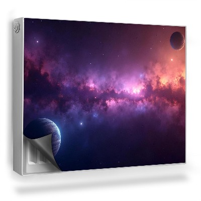 Magnetický kryt na radiátor Mlhoviny, hvězdy a planety ve vesmíru