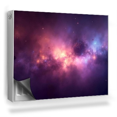 Dekorativní magnet na radiátor Prostor krajiny hvězdné oblohy