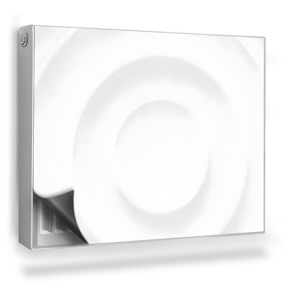 Magnetický kryt na radiátor Ilustrace 3D struktury jasných kruhů