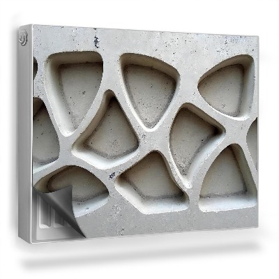 Magnet na radiátor Vyřezávané tvary v kamenné zdi