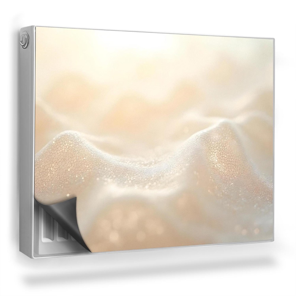 Magnetický kryt na radiátor Kouzelný písek na slunci textury přírody