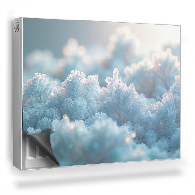 Magnet na radiátor Zmrzlá vegetace zimní příroda