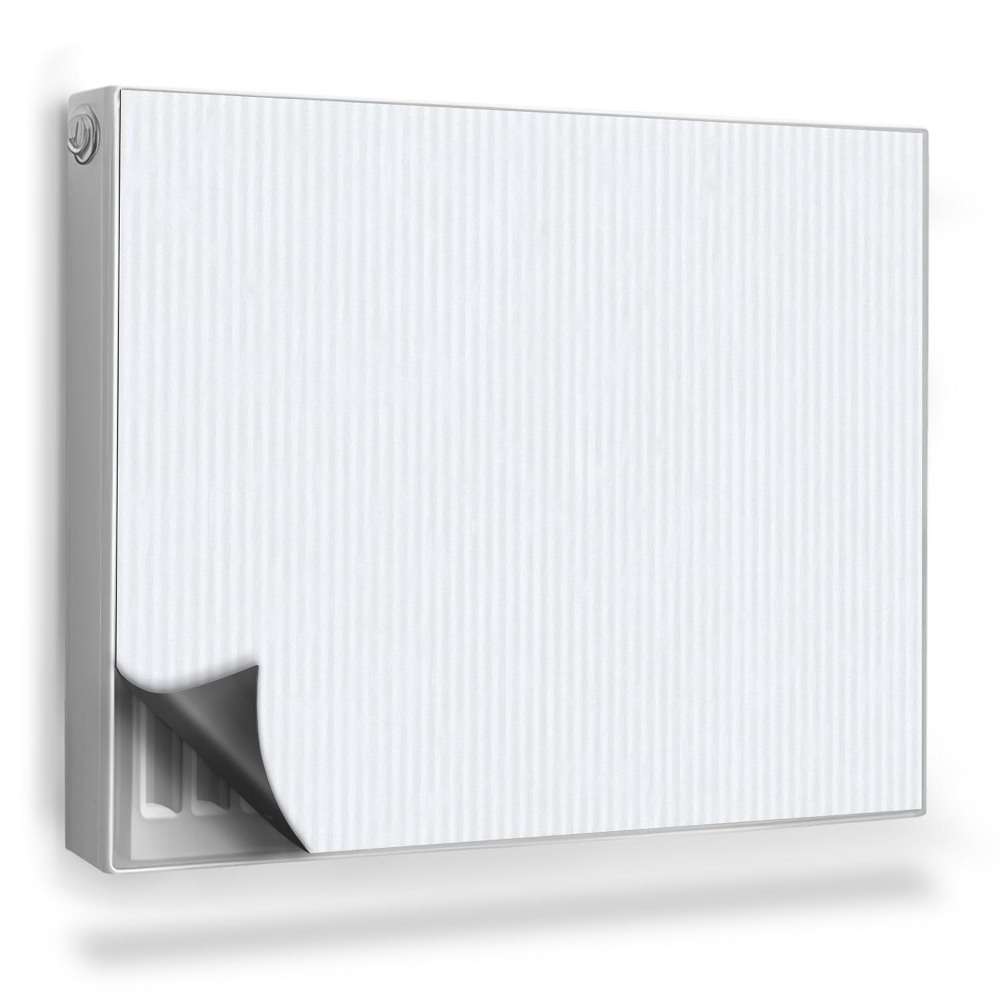 Magnetický kryt na radiátor Světlé svislé pruhy pravidelný vzor textury