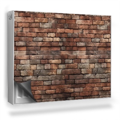 Dekorativní magnet na radiátor Cihlová zeď průmyslové zdi textury