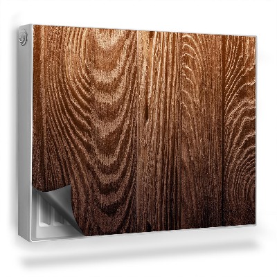 Magnet na radiátor Vzorované desky z kartonu, dekorativní dřevo