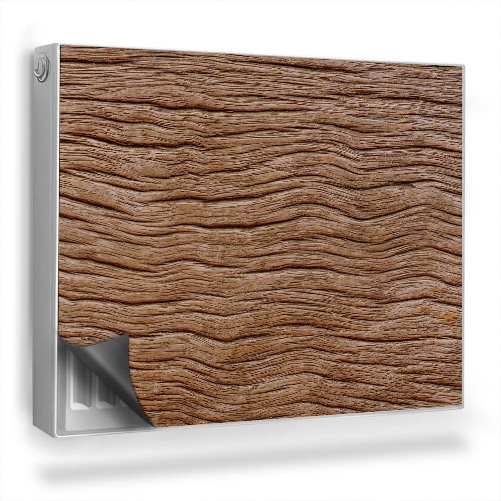 Magnet na radiátor Detail desky s texturou přírodního dřeva