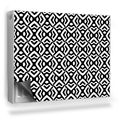 Magnet na radiátor Pravidelná mozaika s geometrickým vzorem