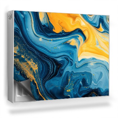 Magnet na radiátor Smíšené barvy, žluté, tmavě modré, modré