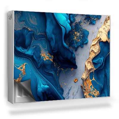 Magnet na radiátor Smíšené barvy, modré a bílé barvy