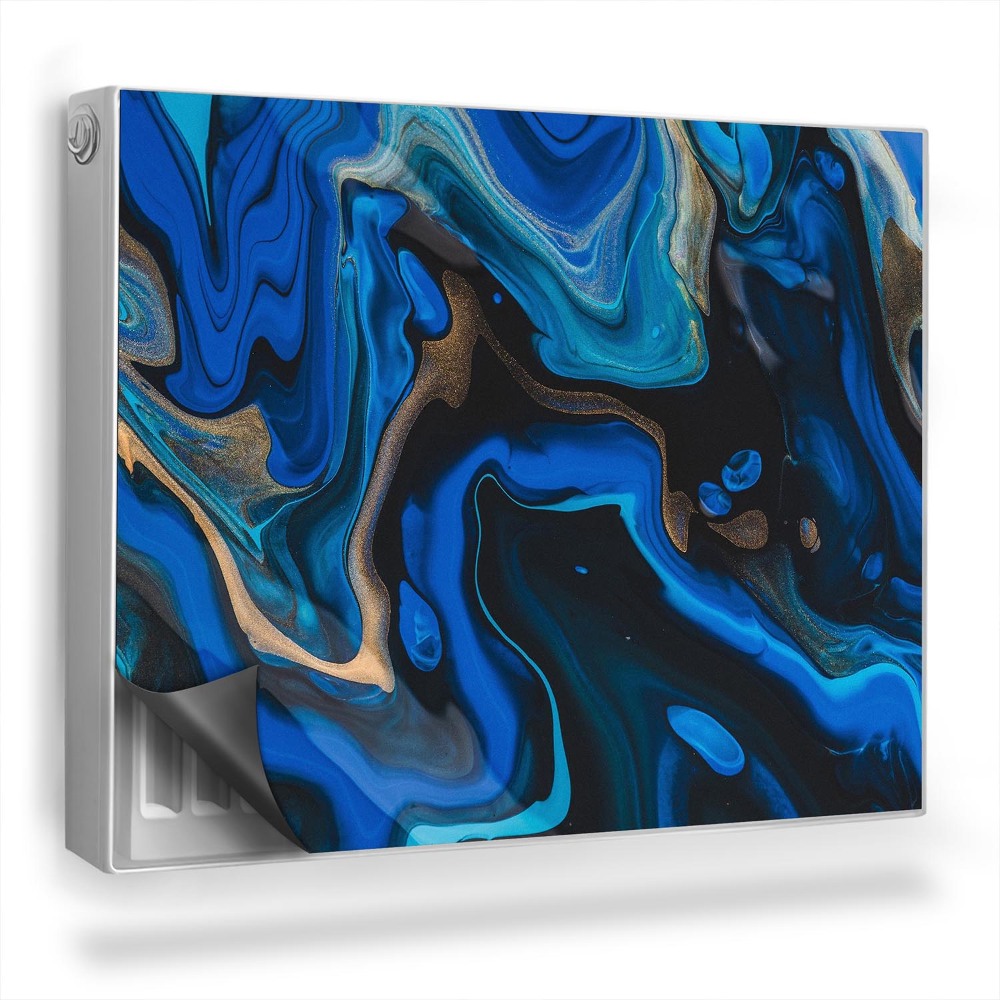 Magnet na radiátor Smíšené barvy, módní abstrakce tvarů