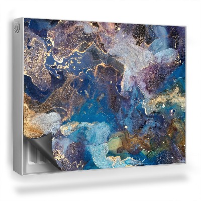 Magnet na radiátor Míchání barev abstraktní tvary